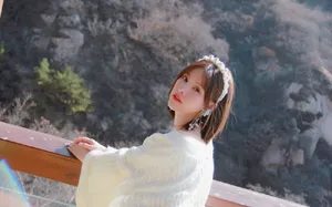 蕙心玥纯白唯美写真图片_6