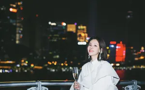 蕙心玥复古光影写真图片_8