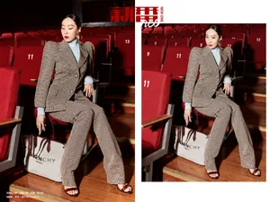 鄂靖文性感时尚写真图片_8