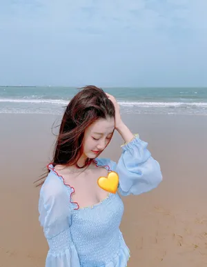 马泽涵清秀甜美写真图片