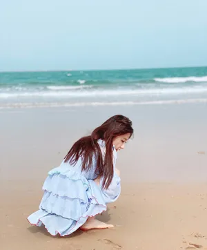 马泽涵清秀甜美写真图片_2