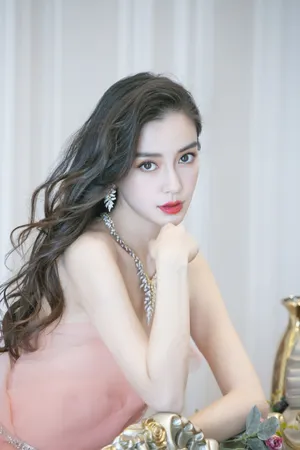 angelababy纱裙浪漫写真图片_5