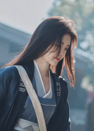 鞠婧祎古风仙气街拍图片