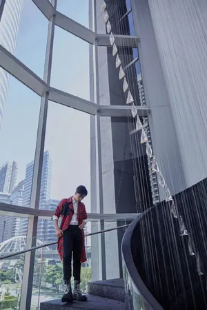 吴希泽泰国粉丝见面会帅气图片_3