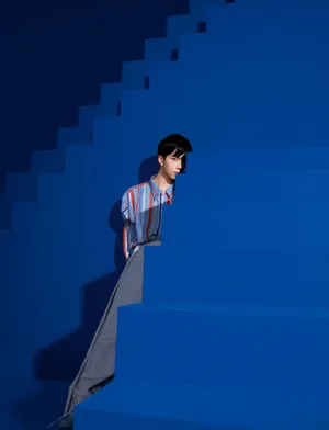 余承恩时尚帅气写真图片_2