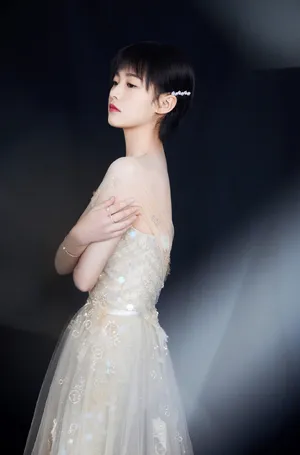 李庚希薄纱裙仙气写真图片_4