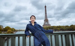 李念时尚甜酷写真图片第1张