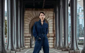 李念时尚甜酷写真图片_8