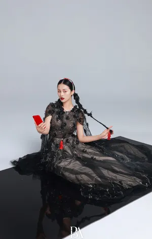 安悦溪时尚俏丽杂志写真大片_1