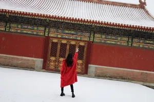 angelababy《上新了故宫》美艳图片_11