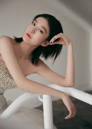 张雪迎抹胸礼服性感写真图片_8