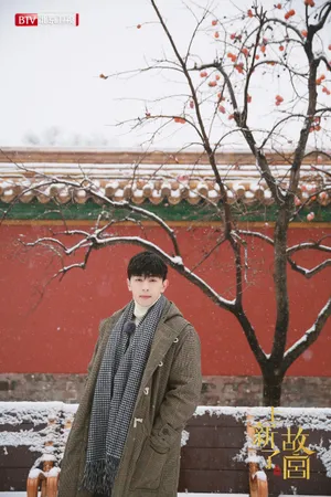 邓伦故宫雪景帅气写真图片_5