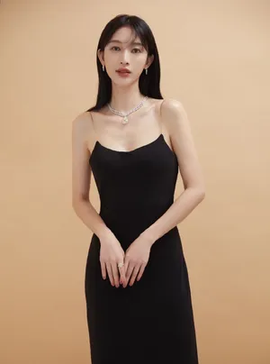 张俪美艳迷人黑裙写真图片_2
