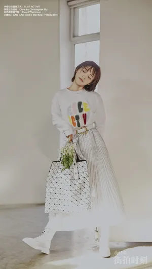 沈月清秀俏皮少女写真图片_2