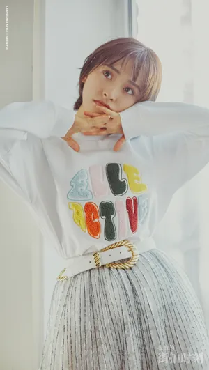 沈月清秀俏皮少女写真图片_3
