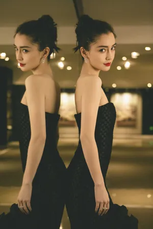 angelababy鱼尾裙性感写真图片_4