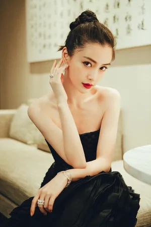 angelababy鱼尾裙性感写真图片_10