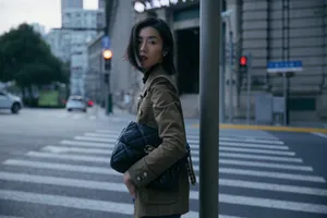 刘雯随性秋冬街拍大片写真图片