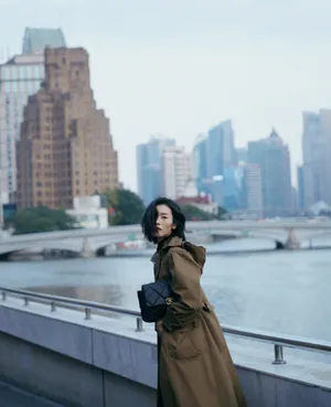 刘雯随性秋冬街拍大片写真图片_4