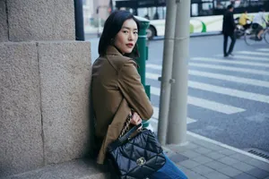 刘雯随性秋冬街拍大片写真图片_7