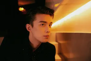 吴磊西装黑色系写真图片_5