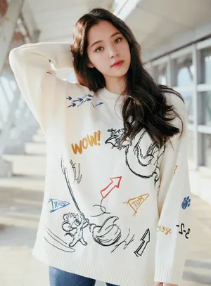 欧阳娜娜潮趣少女感写真图片_2