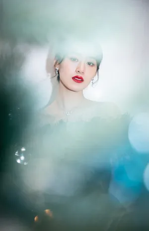 袁冰妍性感黑裙写真图片_5