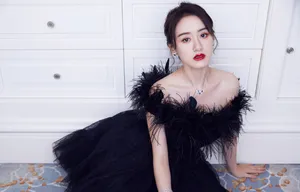 袁冰妍性感黑裙写真图片_12