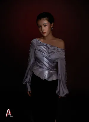 王鹤润简约黑白写真图片_7