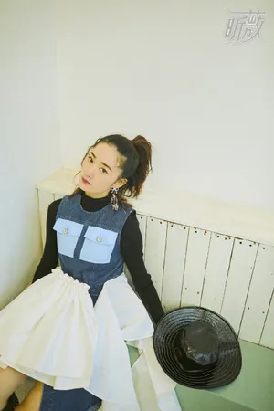 郭晓婷清新甜酷写真图片