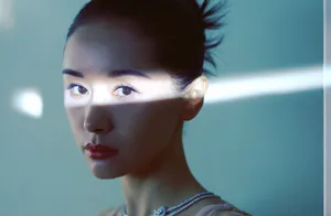 王子文鎏金纱裙优雅写真图片_5