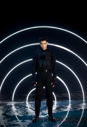 王子异特警造型帅气写真图片_7