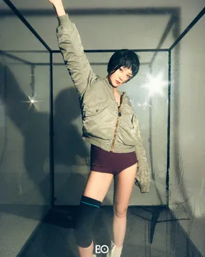袁姗姗短发个性时尚写真图片_7