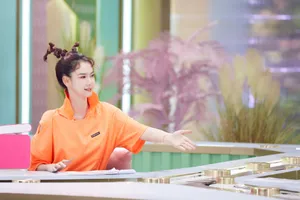 戚薇圣诞麋鹿妆写真图片_4