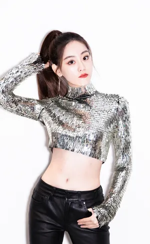 祝绪丹性感露脐写真图片_2