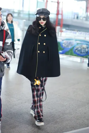 范冰冰酷美性感街拍图片_4