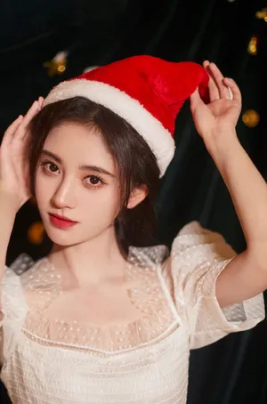 鞠婧祎圣诞节仙气写真图片_6