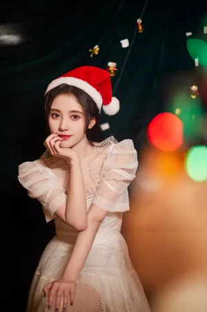 鞠婧祎圣诞节仙气写真图片_7
