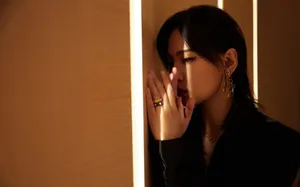 周笔畅时尚酷美写真图片_3