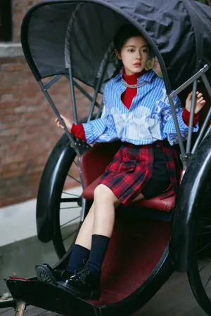 赵今麦甜美元气写真图片_3