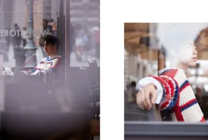郭俊辰圣诞色毛衣写真图片_5