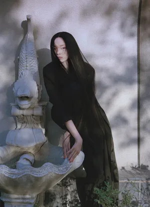 雎晓雯鬼魅暗黑系大片写真图片_3