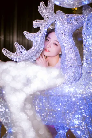徐璐圣诞甜美梦幻写真图片_4