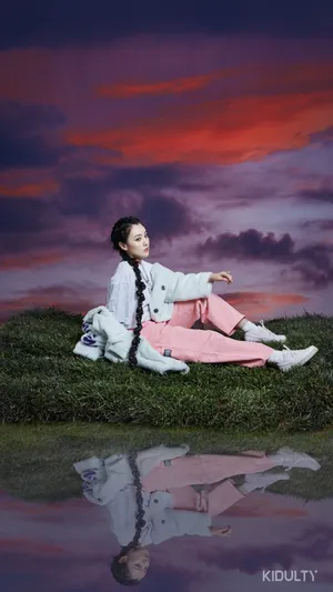 王鹤润时尚甜酷写真图片_6