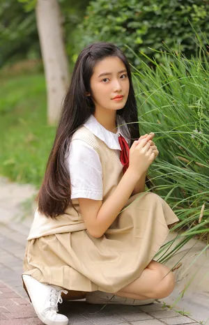 柴蔚清纯养眼写真图片_7