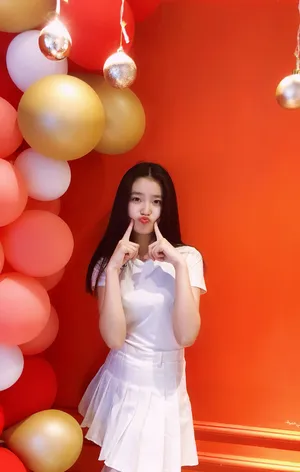 柴蔚可爱俏皮生活照图片_2