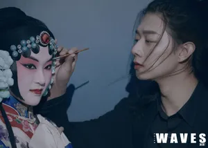 霍尊国风妆封面大片写真图片_2