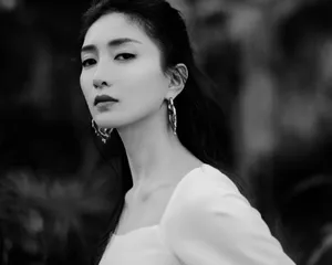 江疏影简约优雅写真图片_2