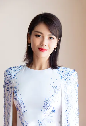 刘涛白色长裙气质写真图片_4
