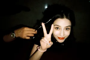 angelababy日系胶片俏皮写真图片_8